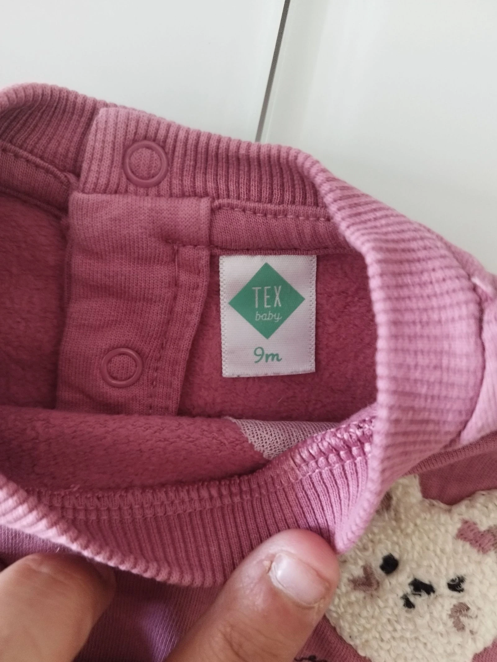 Conjunto de pantalón y sudadera rosa 9 meses – photo 3